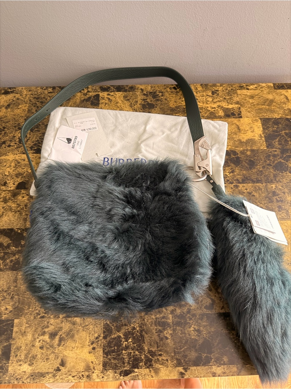 Burberry small knight bag NWT